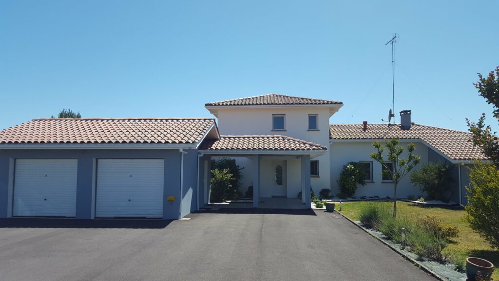 Peintre à Soustons-Maurizi peinture-peintre à Capbreton-Maurizi peinture-Ravalement façade Sud Landes